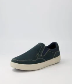 Julio Navy Nubuck Sneakers -Lynx Shoes Shop CF11708DBYAG 3