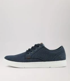 Albatross Mw Dark Navy Canvas Sneakers