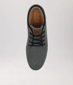 Albatross Mw Grey Canvas Sneakers -Lynx Shoes Shop CF11709GRYCA 6