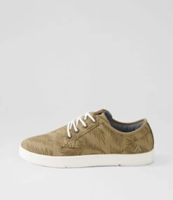 Albatross Mw Biscuit Printed Canvas Sneakers