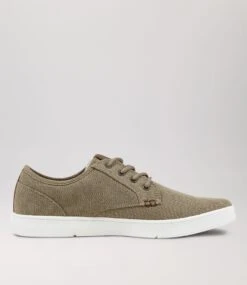 Albatross Mw Taupe Canvas Sneakers -Lynx Shoes Shop CF11709NGVCA 4