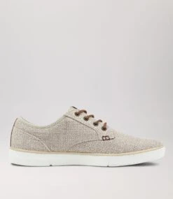 Albatross Mw Natural Weave Canvas Sneakers -Lynx Shoes Shop CF11709NV8CA 4