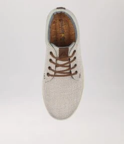 Albatross Mw Natural Weave Canvas Sneakers -Lynx Shoes Shop CF11709NV8CA 6
