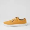 Albatross Mustard Canvas Sneakers 2 Albatross Mustard Canvas Sneakers -Lynx Shoes Shop CF11709Y35CA 2