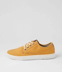 Albatross Mustard Canvas Sneakers