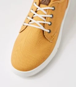Albatross Mustard Canvas Sneakers 10 Albatross Mustard Canvas Sneakers -Lynx Shoes Shop CF11709Y35CA 5