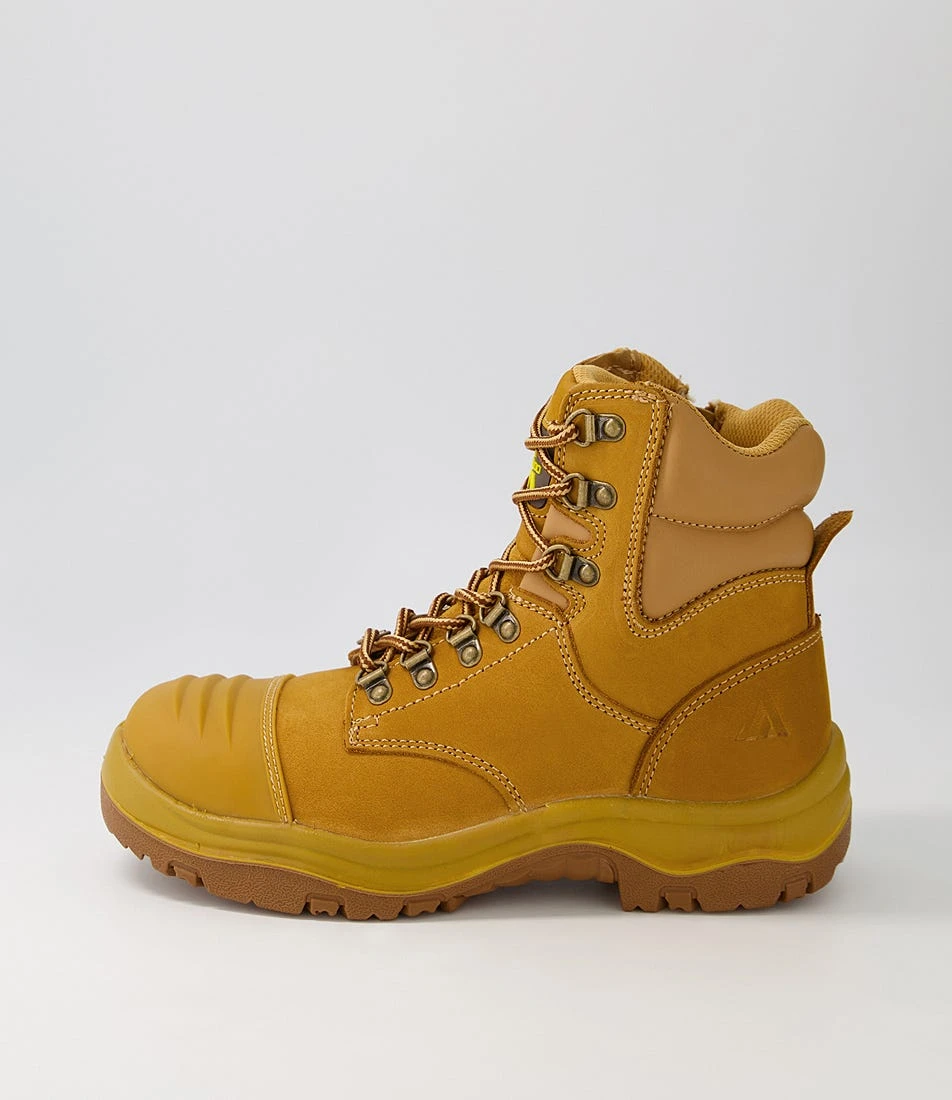 Scaffold Wheat Nubuck Lace Up Boots 3 Scaffold Wheat Nubuck Lace Up Boots