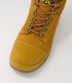Scaffold Wheat Nubuck Lace Up Boots 10 Scaffold Wheat Nubuck Lace Up Boots -Lynx Shoes Shop CF11711TDZAG 5