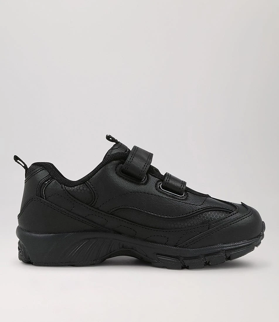 Sage Jnr E Adj Lol Black Leather Sneakers 5 Sage Jnr E Adj Lol Black Leather Sneakers - Image 3