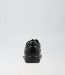 Daze Snr E Lace Black Leather Heels -Lynx Shoes Shop CF11716BLALE 5