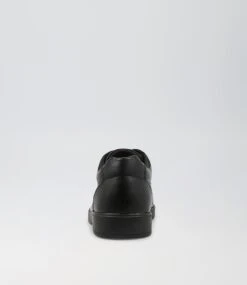 Enviro Snr E Lace Black Leather Lace Up Flats -Lynx Shoes Shop CF11717BLALE 5