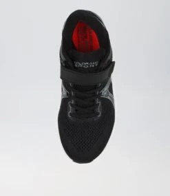 Compete Jnr Adj Black White Mesh Sneakers -Lynx Shoes Shop CF11736BCZAA 6