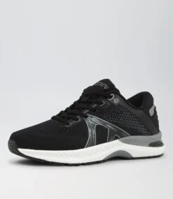 Compete Snr B Black White Mesh Sneakers 8 Compete Snr B Black White Mesh Sneakers -Lynx Shoes Shop CF11740BCZAA 3