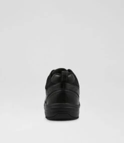 Hype Snr E Lace Black Leather Sneakers -Lynx Shoes Shop CF11747BLALE 5