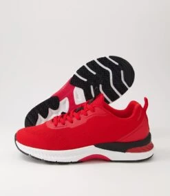 Curls Red Recycled Knit Sneakers -Lynx Shoes Shop CF11783REDO9 6