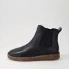 Demmy Black Leather Ankle Boots 1 Demmy Black Leather Ankle Boots -Lynx Shoes Shop CF11785BLALE 2