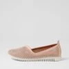 Jerza Blush Leather Flat Shoes 1 Jerza Blush Leather Flat Shoes -Lynx Shoes Shop CF11821P00LE 2