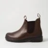 Jackson Brown Pull Up Leather Chelsea Boots -Lynx Shoes Shop CF11885BRO5Y 2