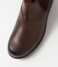 Jackson Brown Pull Up Leather Chelsea Boots -Lynx Shoes Shop CF11885BRO5Y 5