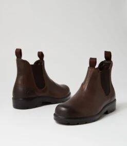 Jackson Brown Pull Up Leather Chelsea Boots -Lynx Shoes Shop CF11885BRO5Y 6