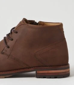 Brooklin 52 Brown Leather Lace Up Boots -Lynx Shoes Shop CF11887BROLE 6