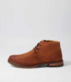 Brooklin 52 Castor Leather Lace Up Boots