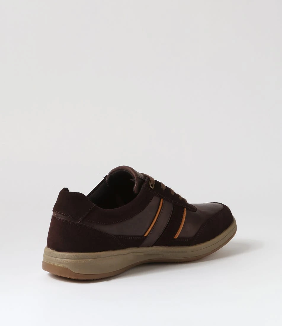 Celcius Chocolate Leather Lace Up Flats 5 Celcius Chocolate Leather Lace Up Flats - Image 3