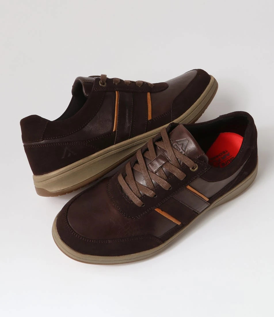 Celcius Chocolate Leather Lace Up Flats 7 Celcius Chocolate Leather Lace Up Flats - Image 5