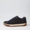 Edo Navy Tumble Nubuck Sneakers -Lynx Shoes Shop CF11894DBYM2 2