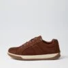 Edo Mid Brown Tumble Nubuck Sneakers -Lynx Shoes Shop CF11894E35M2 2