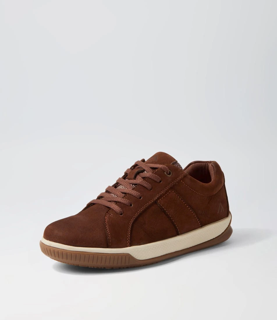 Edo Mid Brown Tumble Nubuck Sneakers 4 Edo Mid Brown Tumble Nubuck Sneakers - Image 2