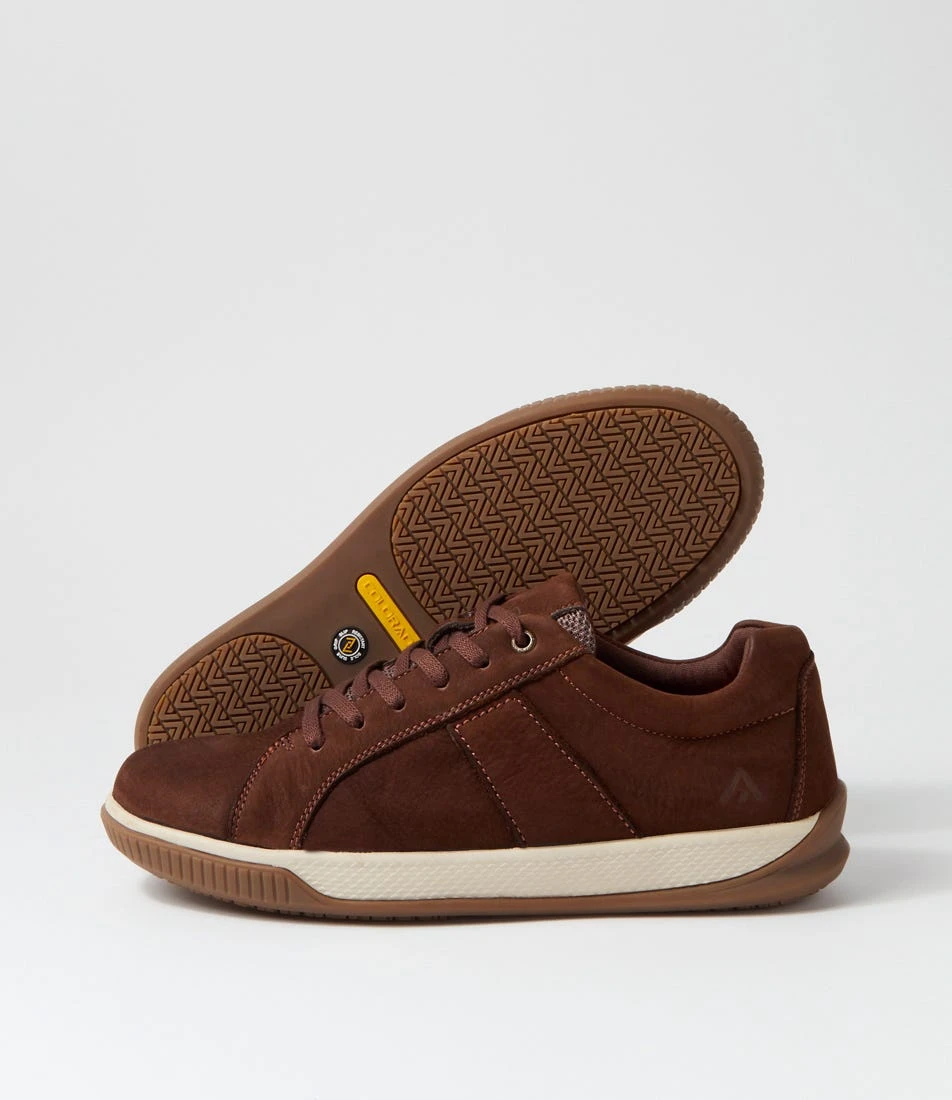 Edo Mid Brown Tumble Nubuck Sneakers 7 Edo Mid Brown Tumble Nubuck Sneakers - Image 5