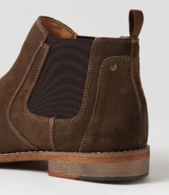 Ethol Olive Suede Chelsea Boots 11 Ethol Olive Suede Chelsea Boots -Lynx Shoes Shop CF11896H81SU 6