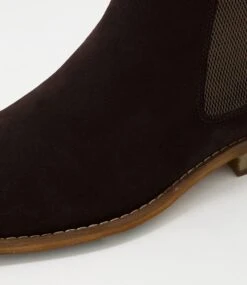Eyre Chocolate Oil Suede Chelsea Boots 11 Eyre Chocolate Oil Suede Chelsea Boots -Lynx Shoes Shop CF11897E16RS 6
