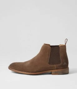 Eyre Marron Suede Chelsea Boots