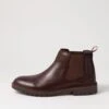 Galileo Chestnut Waxy Nubuck Chelsea Boots 2 Galileo Chestnut Waxy Nubuck Chelsea Boots -Lynx Shoes Shop CF11898T06V3 2