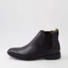 Soft Flex 90 Black Soft Leather Chelsea Boots -Lynx Shoes Shop CF11907BLARB 2