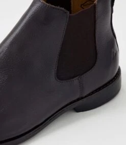 Soft Flex 90 Black Soft Leather Chelsea Boots -Lynx Shoes Shop CF11907BLARB 6