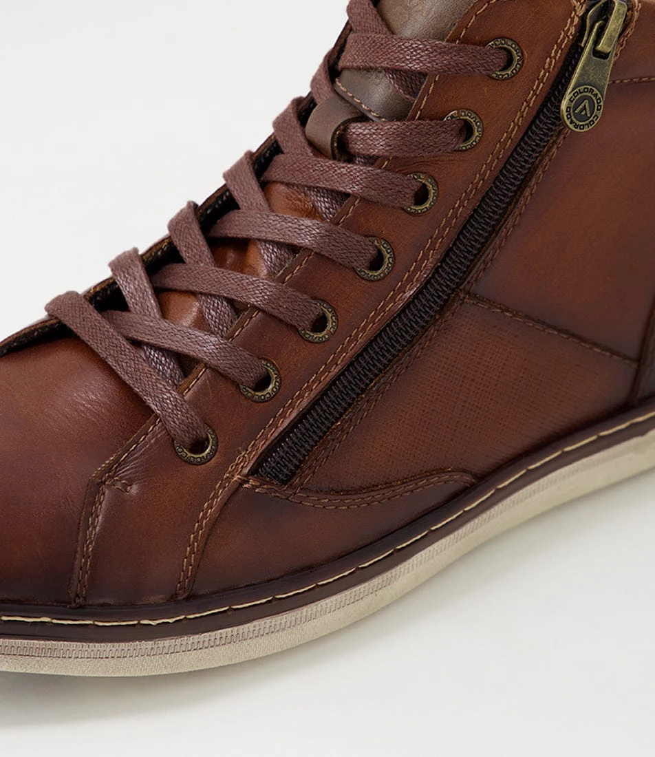 Tungsten Dark Brown Grain Leather Lace Up Boots 7 Tungsten Dark Brown Grain Leather Lace Up Boots - Image 5