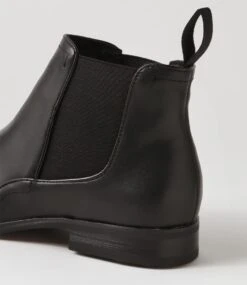 Torrent Black Leather Chelsea Boots -Lynx Shoes Shop CF11912BLALE 6