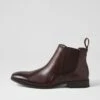 Torrent Dark Brown Leather Chelsea Boots