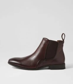 Torrent Dark Brown Leather Chelsea Boots