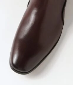 Torrent Dark Brown Leather Chelsea Boots -Lynx Shoes Shop CF11912E25LE 5