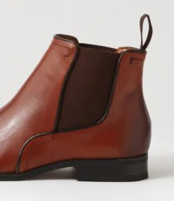 Torrent Cognac Leather Chelsea Boots -Lynx Shoes Shop CF11912T07LE 6