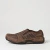 Atai Brown Crazyhorse Leather Flat Shoes 1 Atai Brown Crazyhorse Leather Flat Shoes -Lynx Shoes Shop CF11913BROQB 2