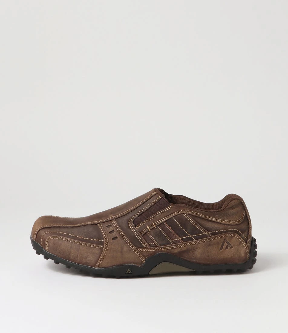 Atai Brown Crazyhorse Leather Flat Shoes 3 Atai Brown Crazyhorse Leather Flat Shoes