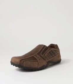 Atai Brown Crazyhorse Leather Flat Shoes 8 Atai Brown Crazyhorse Leather Flat Shoes -Lynx Shoes Shop CF11913BROQB 3