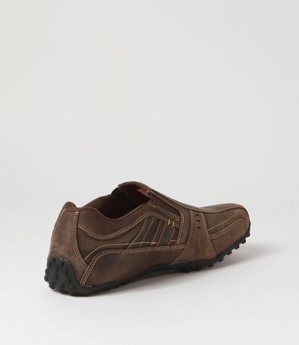 Atai Brown Crazyhorse Leather Flat Shoes 5 Atai Brown Crazyhorse Leather Flat Shoes - Image 3