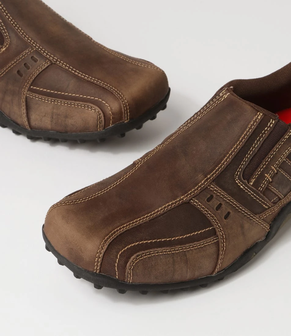 Atai Brown Crazyhorse Leather Flat Shoes 7 Atai Brown Crazyhorse Leather Flat Shoes - Image 5