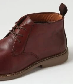 Crick Redwood Leather Ankle Boots 11 Crick Redwood Leather Ankle Boots -Lynx Shoes Shop CF11914R81LE 6